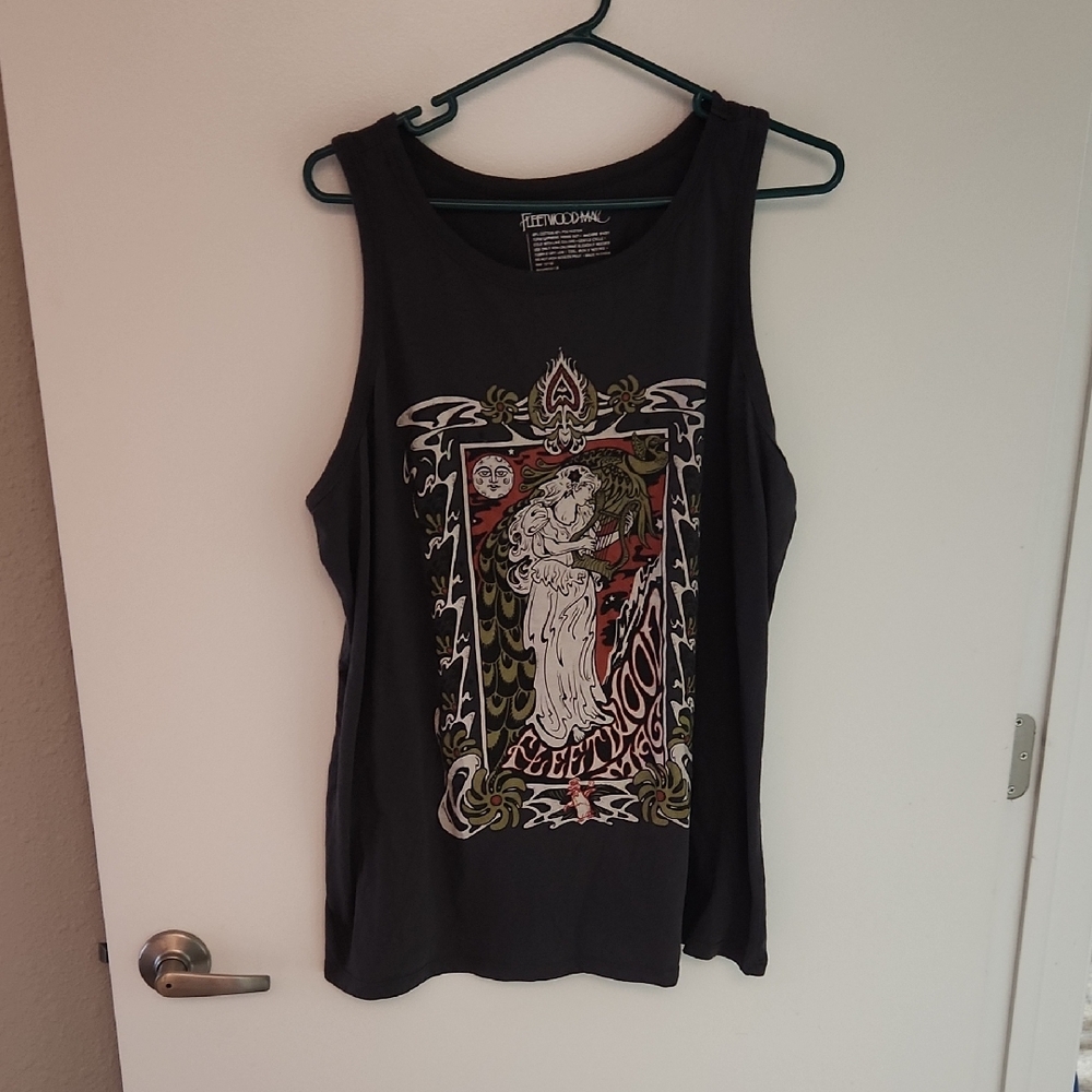 Torrid Black Graphic Relaxed Tank Top